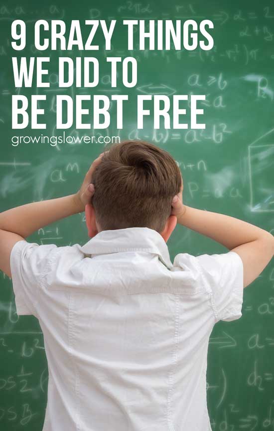 How do you get out of debt fast?